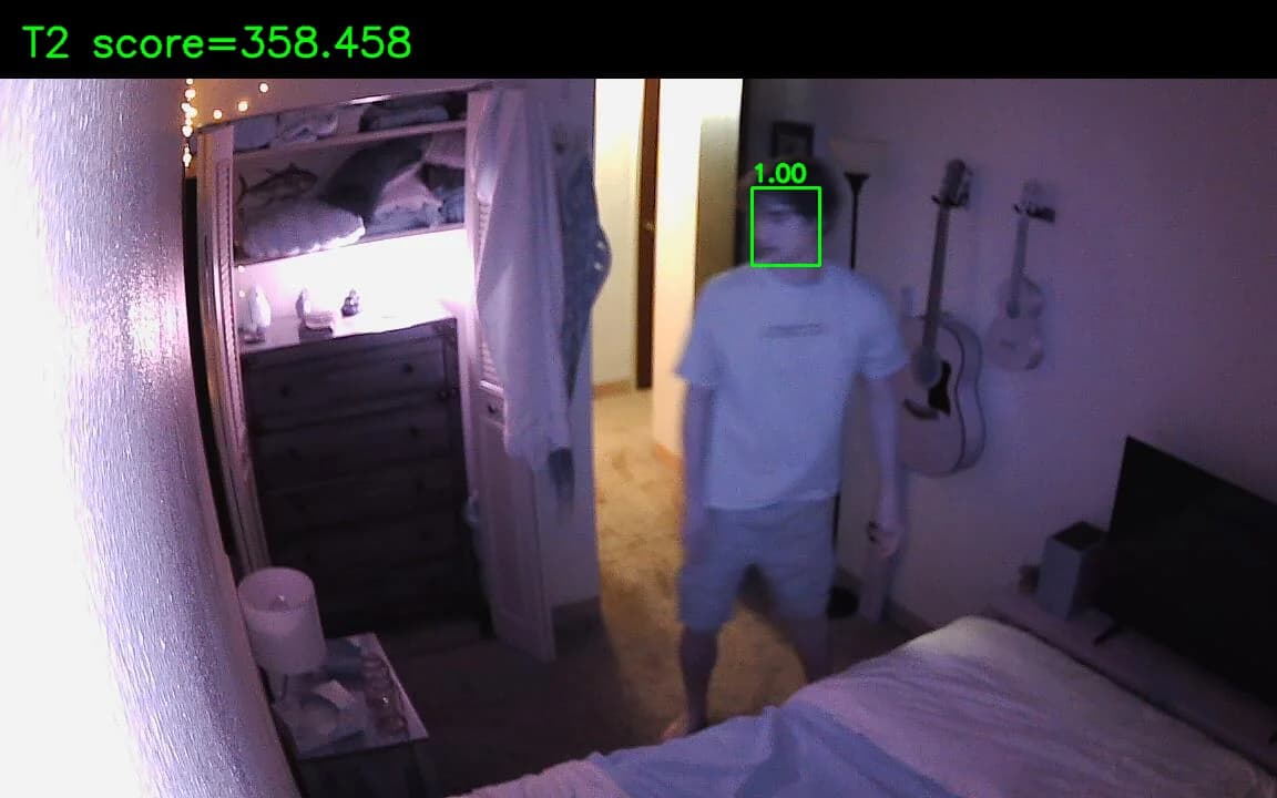 Detection pipeline — frame 1